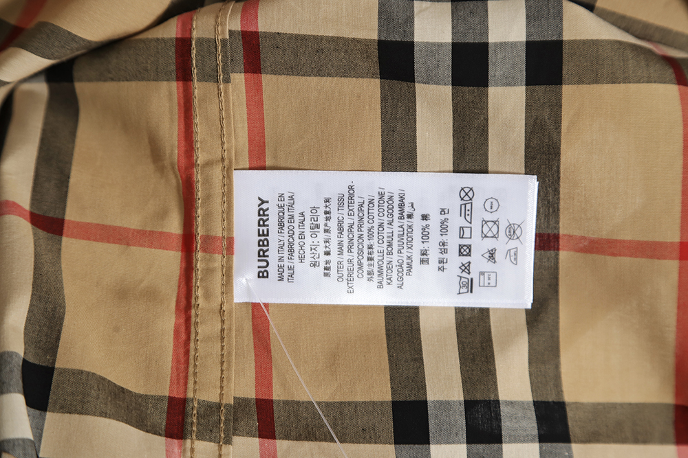 B**rry classic check short sleeve shirt