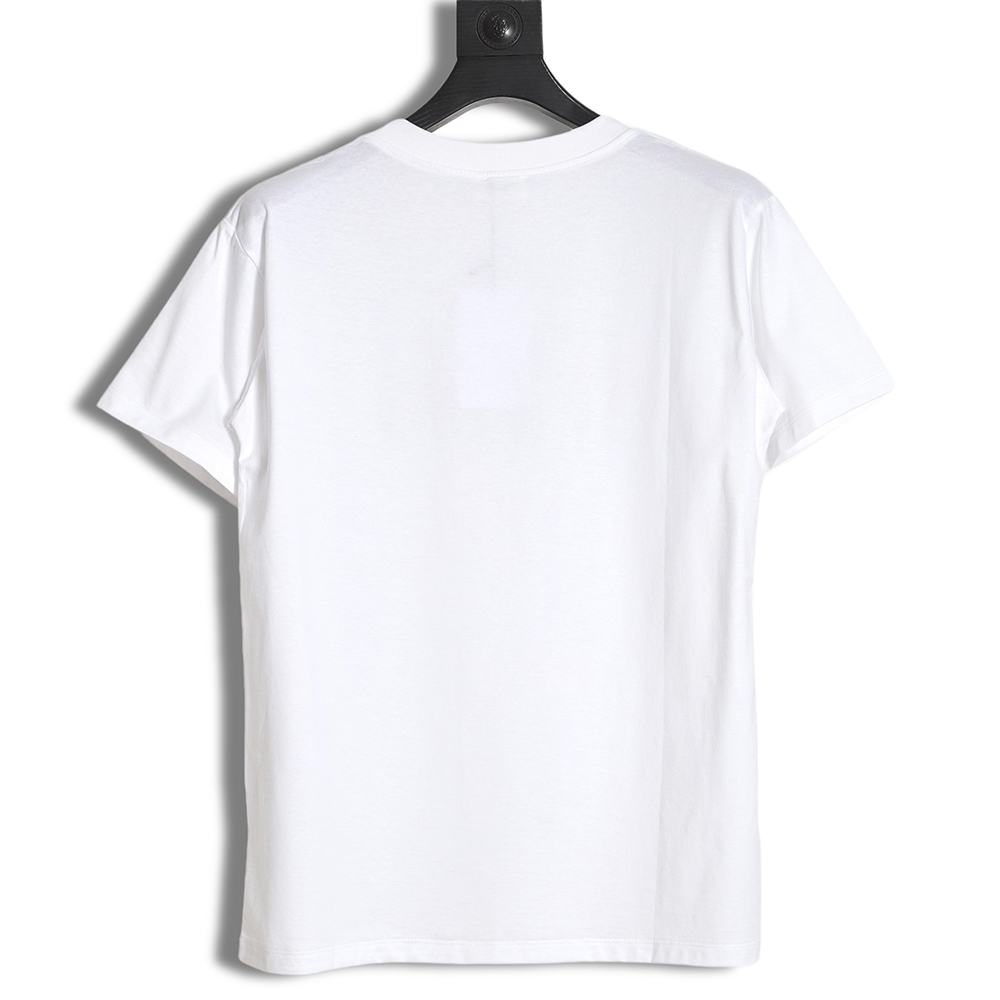 Ce**e 22ss rivet heart letter short-sleeved t-shirt