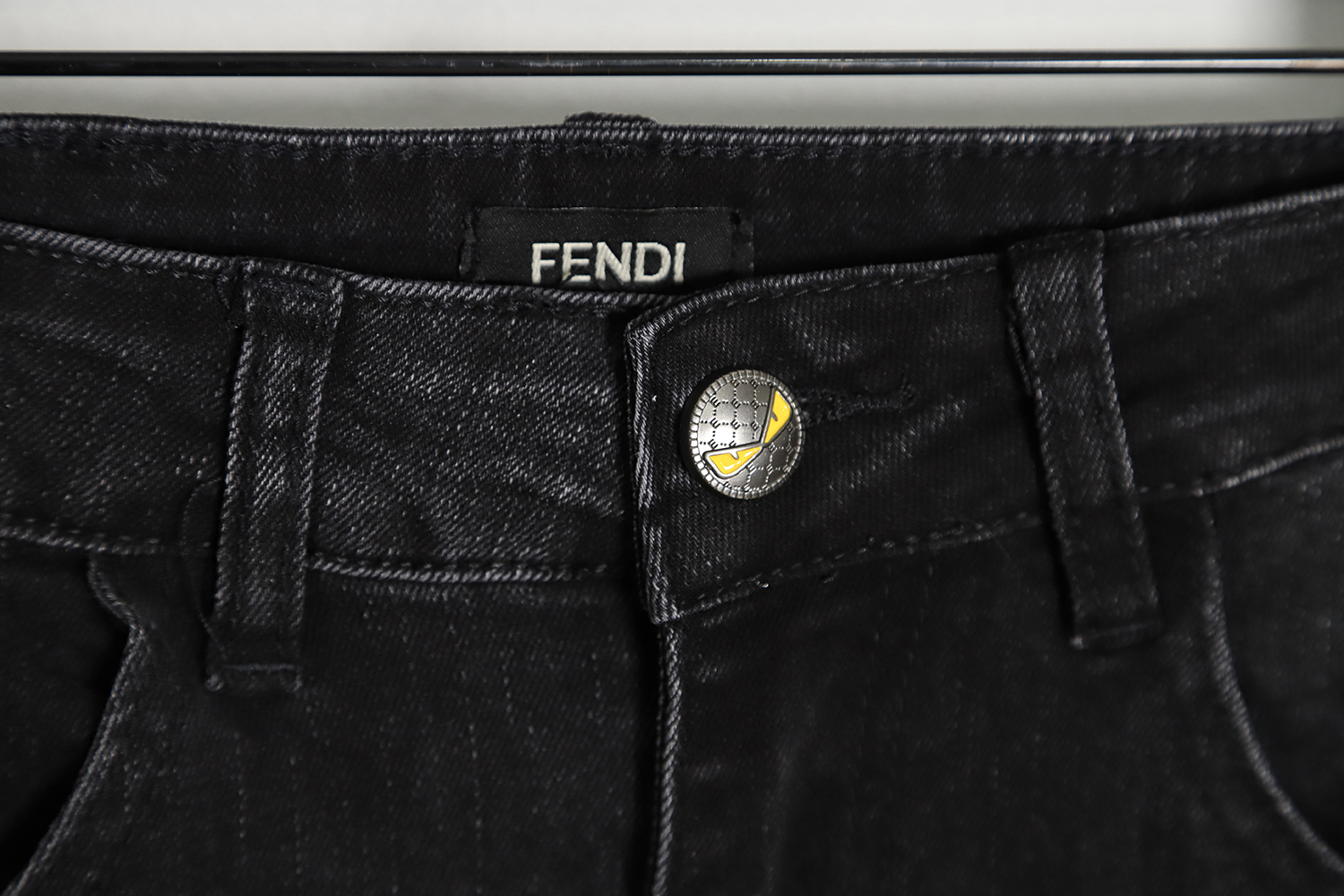 F**di classic monster eyes jeans