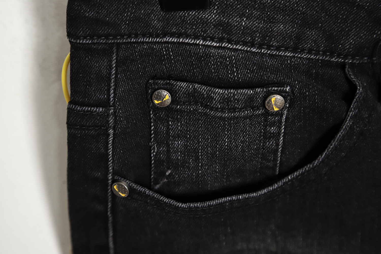 F**di classic monster eyes jeans