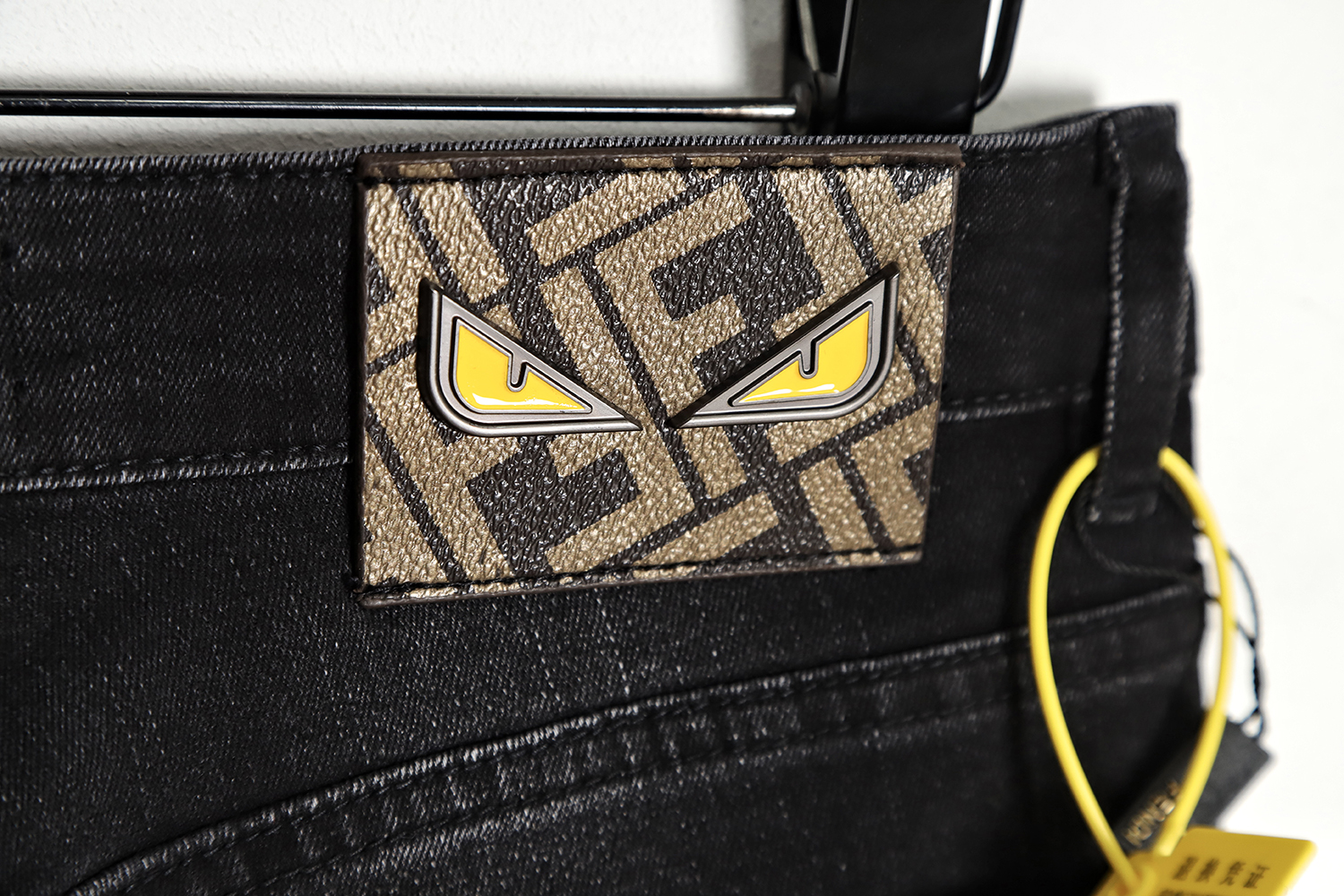 F**di classic monster eyes jeans