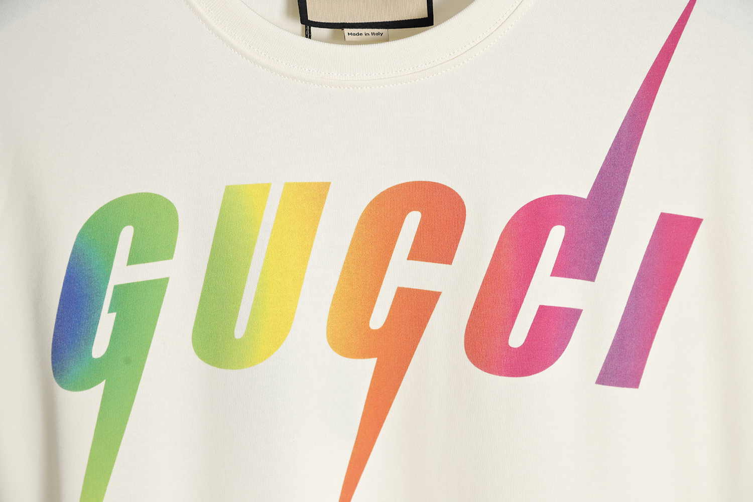 G*u*i 23ss gradient lightning short sleeve t-shirt