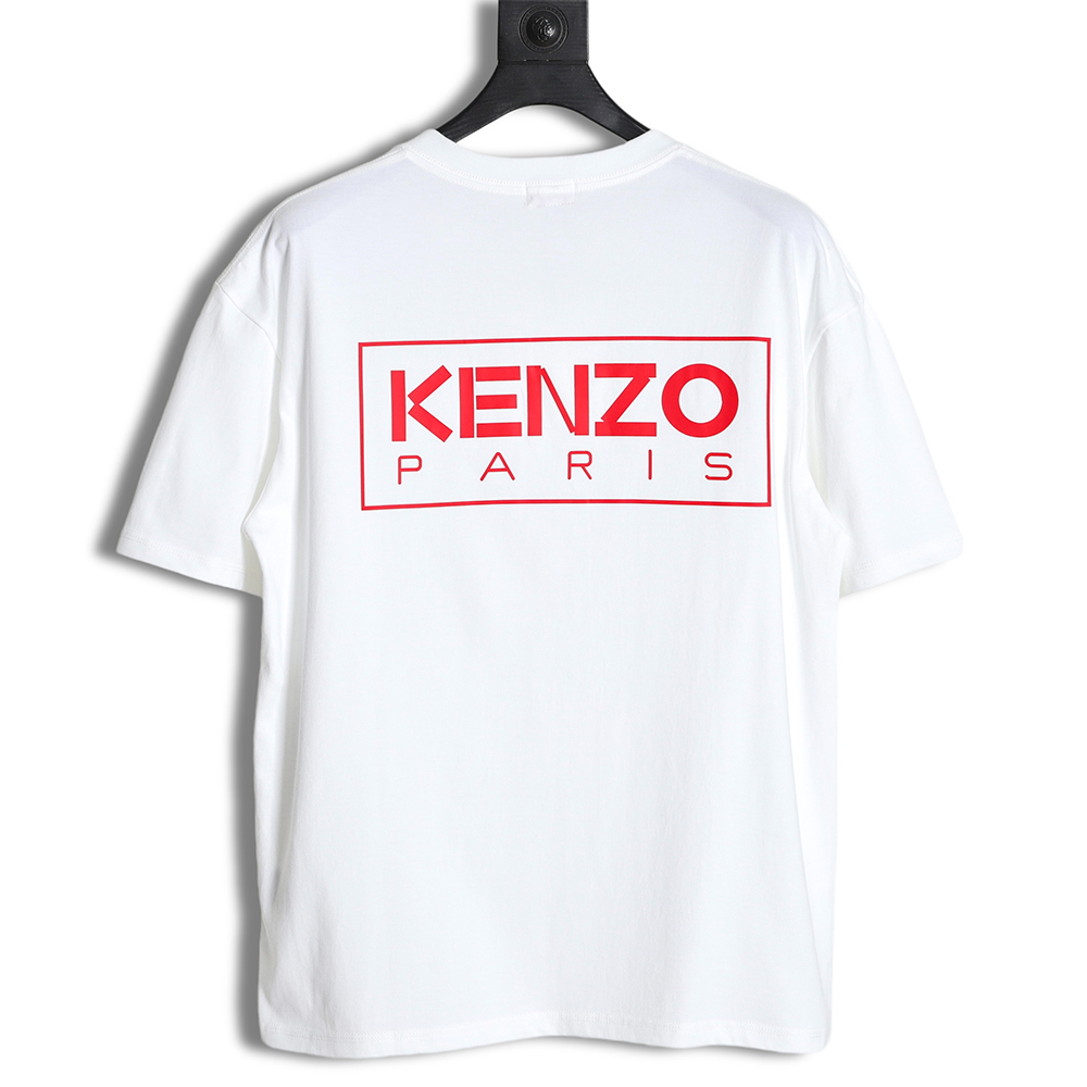 KENZO x NIGO joint block letter print embroidery short-sleeved T-shirt