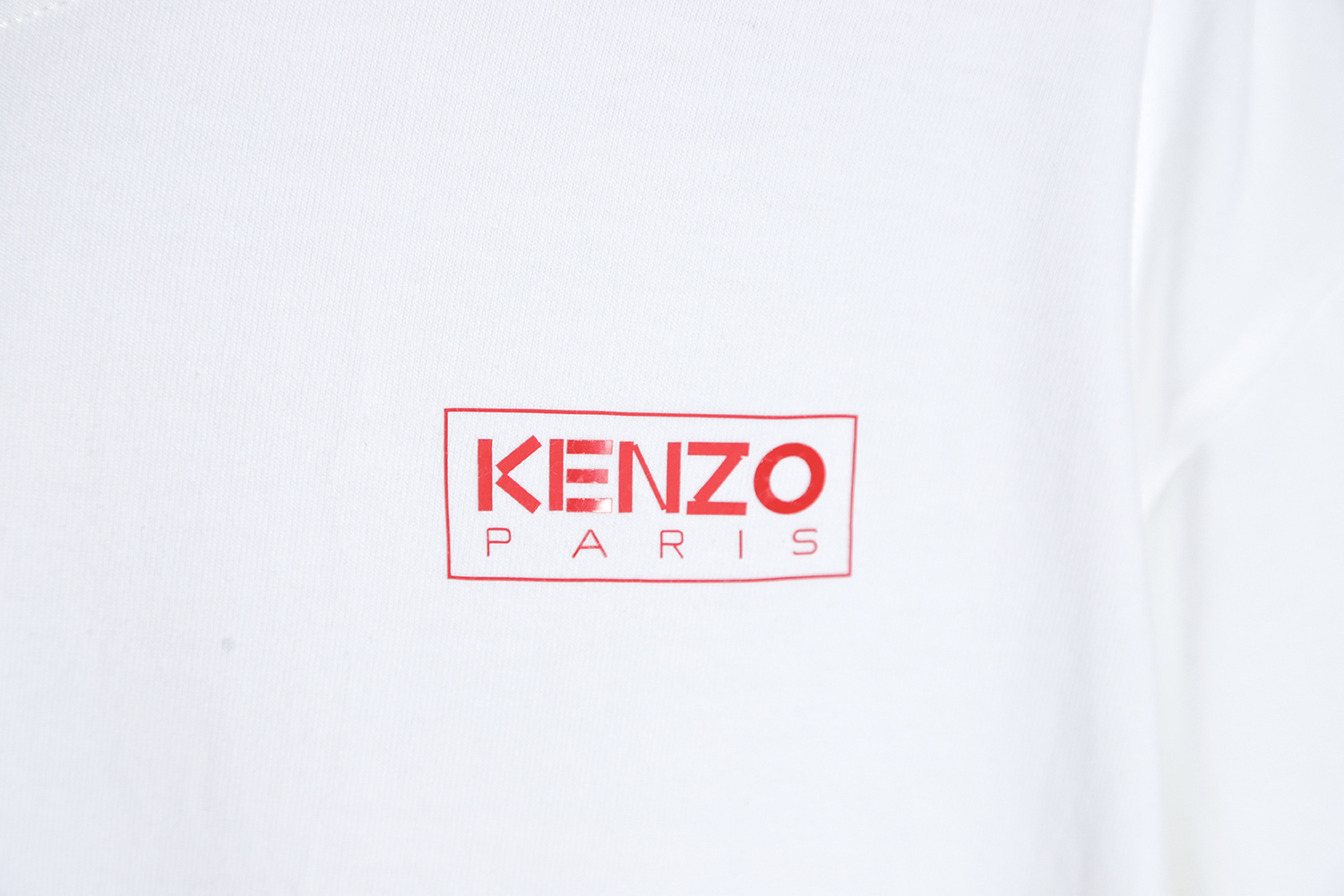 KENZO x NIGO joint block letter print embroidery short-sleeved T-shirt