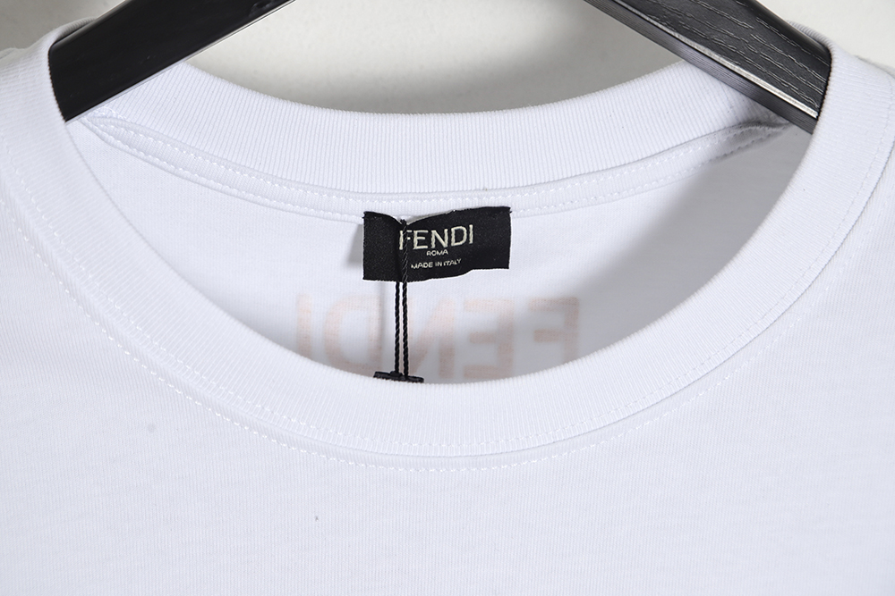 F**di 22ss cracked rubber eyes short sleeves