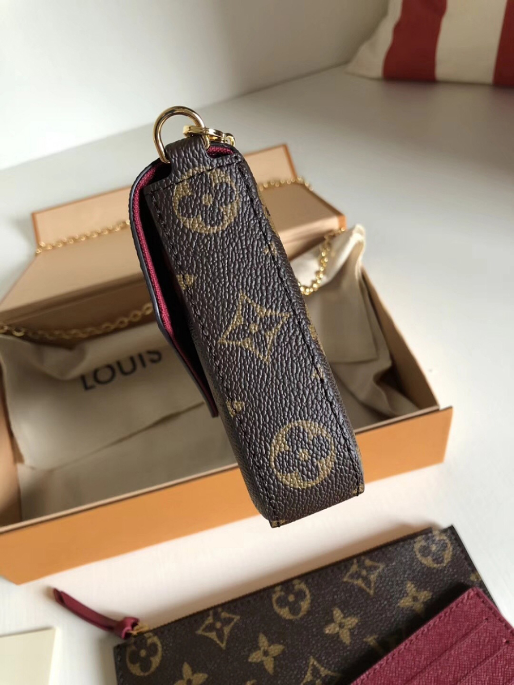 l0*is V*t0n félicie bags m61276 21 x 12 x 3cm