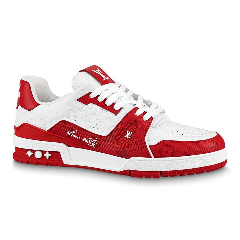 l0*is V*t0n trainer #54 signature red white