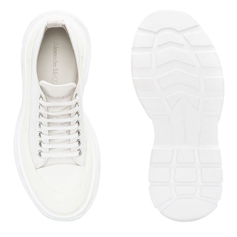 alexander M*Q*en tread slick lace up 