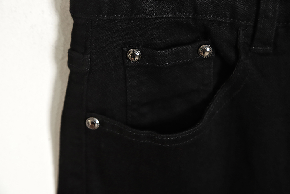 Pra*a triangle logo jeans