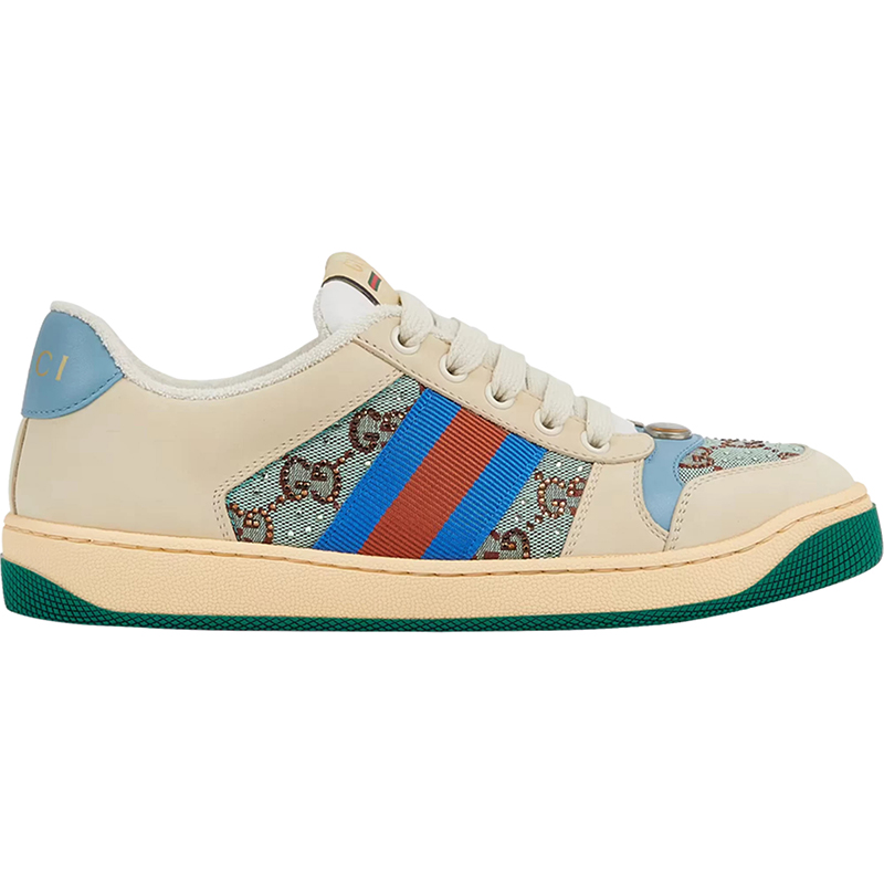 G*u*i screener sneaker ''brown blue red''