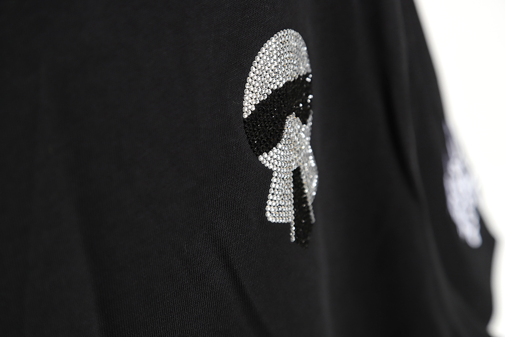 f**di lafayette full Di*m*nd round neck short sleeve