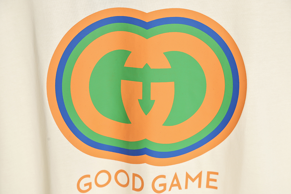 G*u*i 23ss goodgame special series printed short-sleeved t-shirt