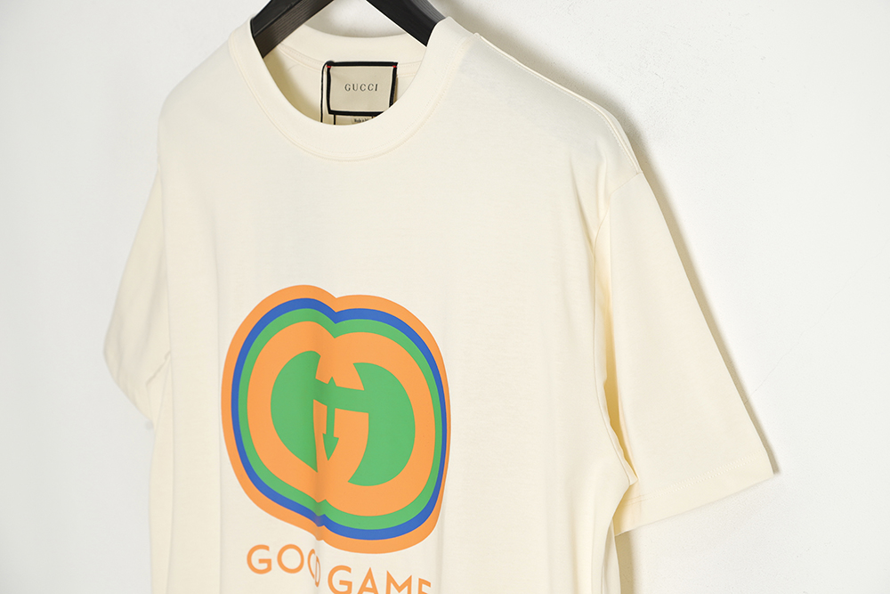 G*u*i 23ss goodgame special series printed short-sleeved t-shirt