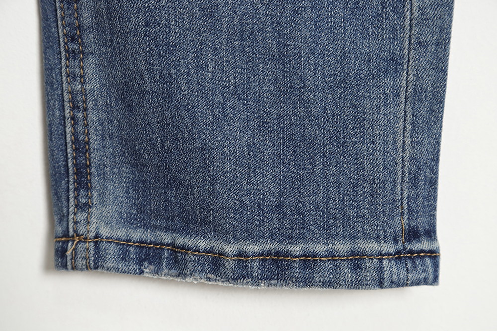 F**di monsters embroidered denim trousers