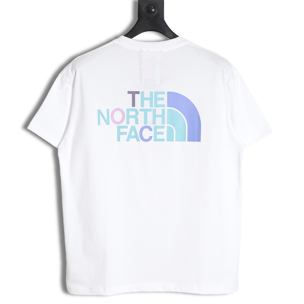the nor*h F**e x clot guanxi same letter print short sleeve tsk1
