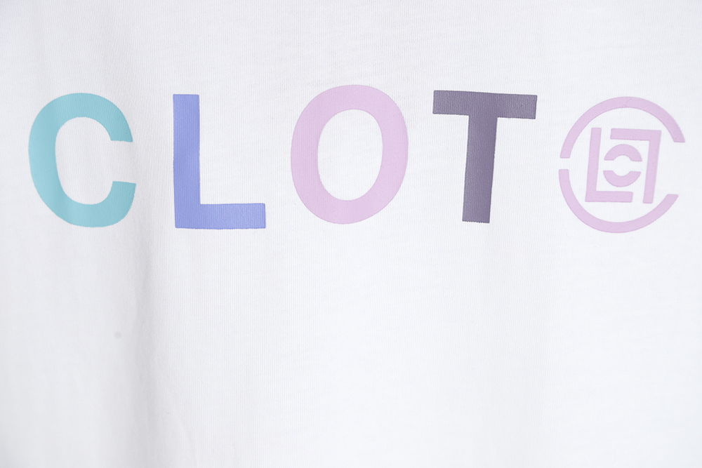 the nor*h F**e x clot guanxi same letter print short sleeve tsk1