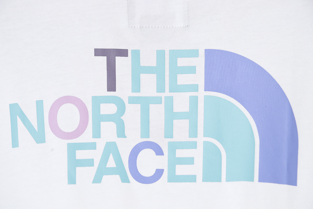 the nor*h F**e x clot guanxi same letter print short sleeve tsk1