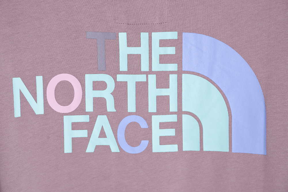 the nor*h F**e x clot guanxi same letter print short sleeve tsk2