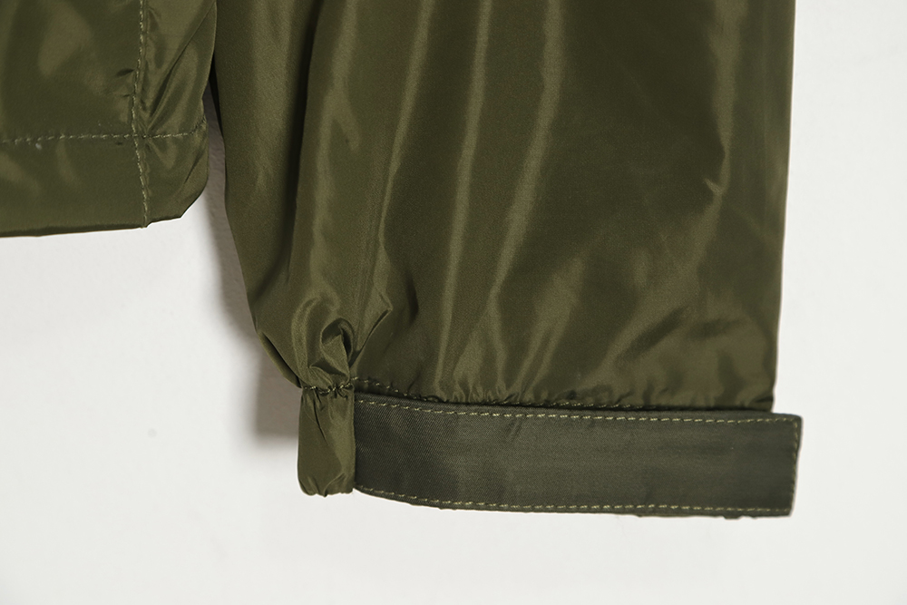 Pra*a prd 23ss nylon triangle logo hooded light jacket jacket