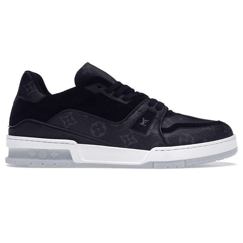 l0*is V*t0n trainer black monogram