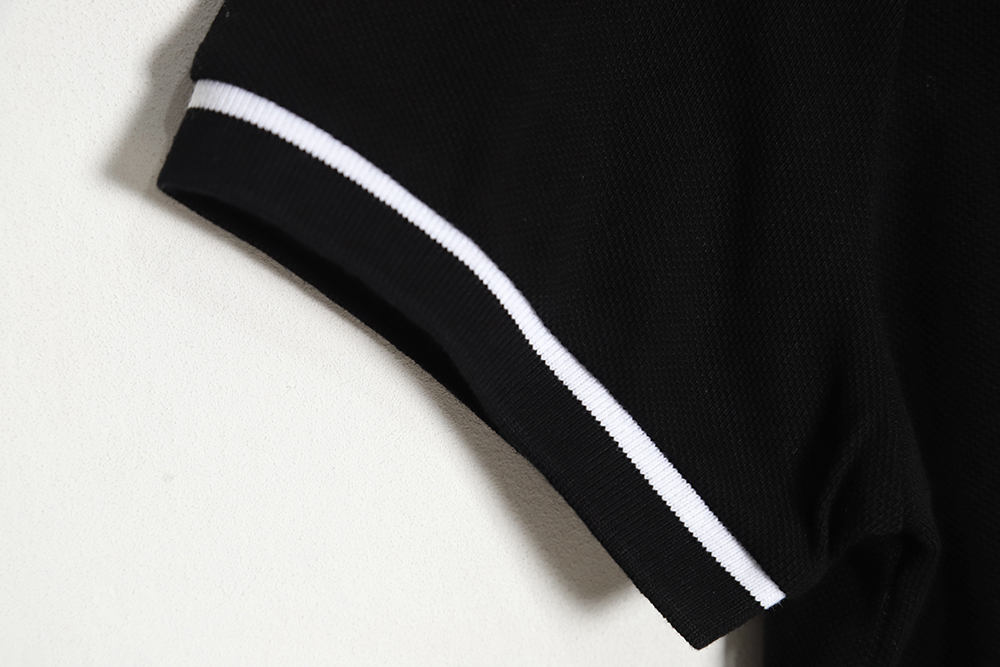 Ce**e 23ss chest embroidery short-sleeved polo shirt tsk1