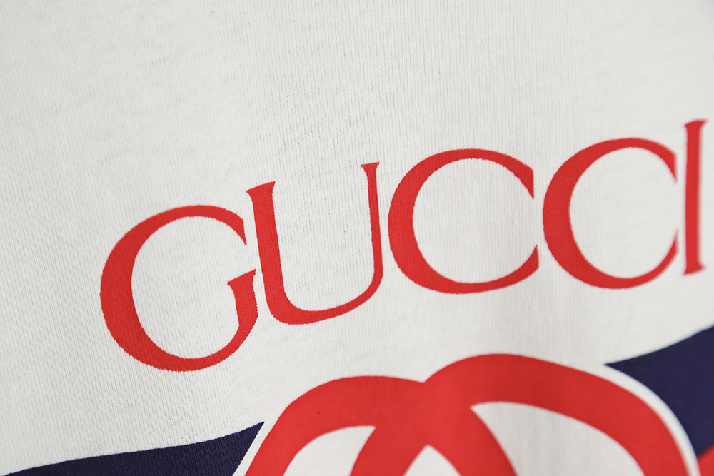 G*u*i 23ss interlocking g stripe short sleeves