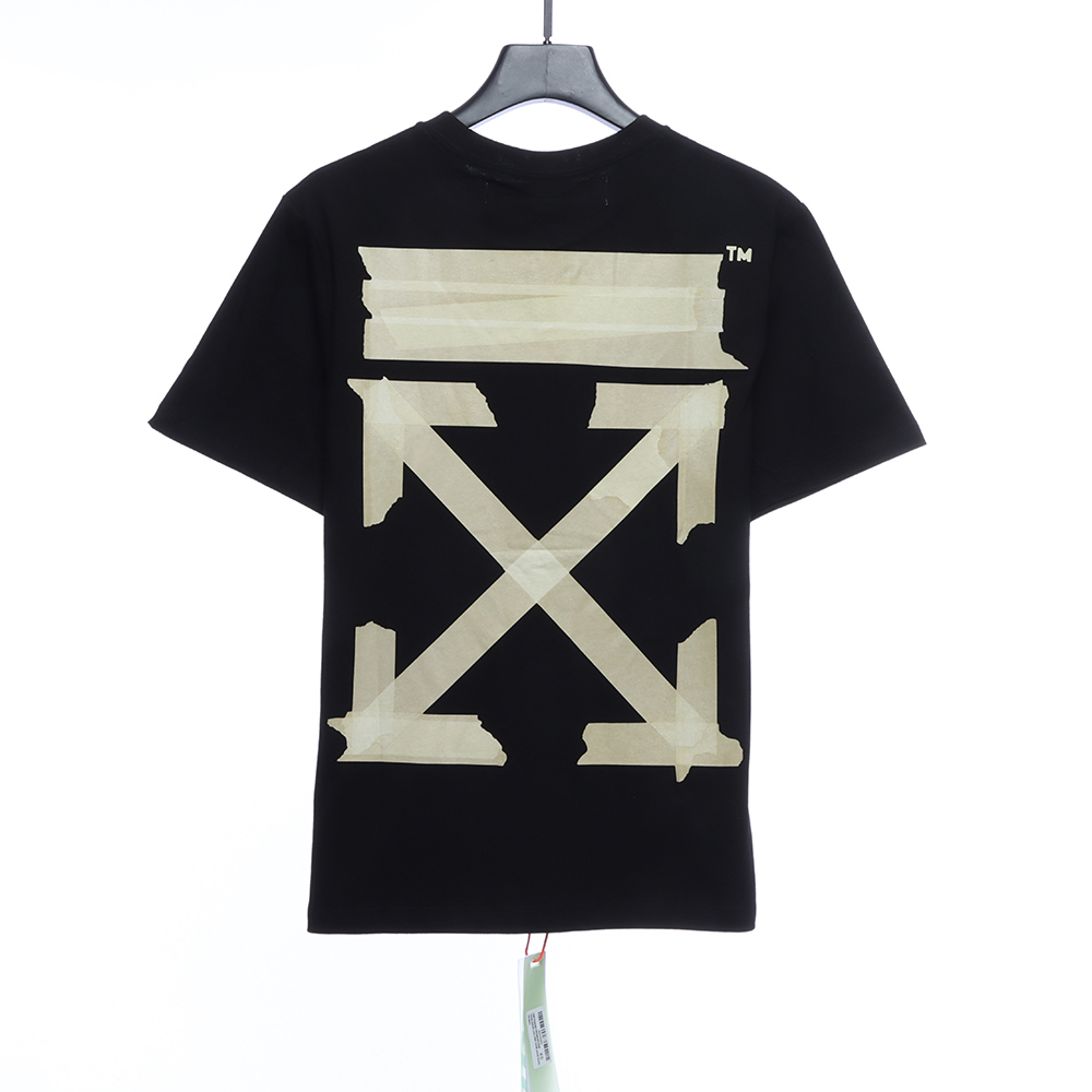 OFF WHITE TAPE SHORT SLEEVE