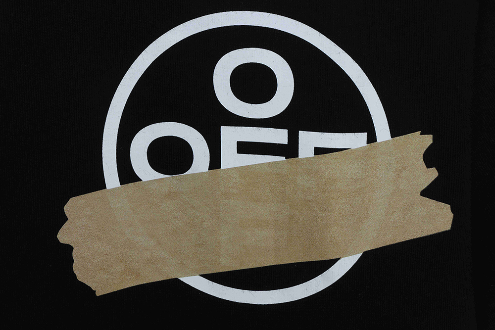 OFF WHITE TAPE SHORT SLEEVE