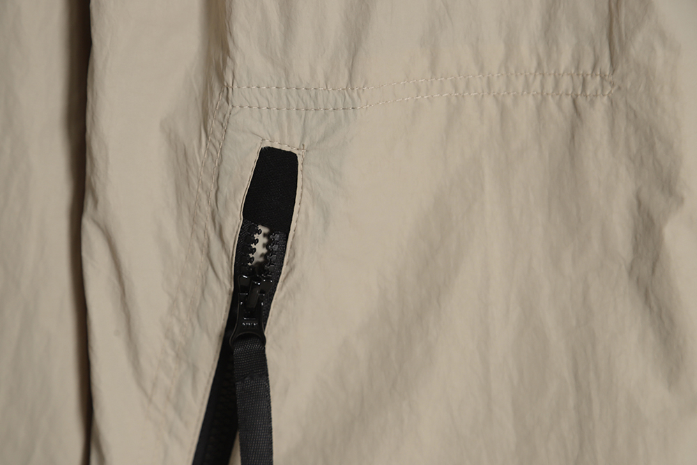 STONE ISLAND 23SS Solid Color Zipper Hooded Jacket