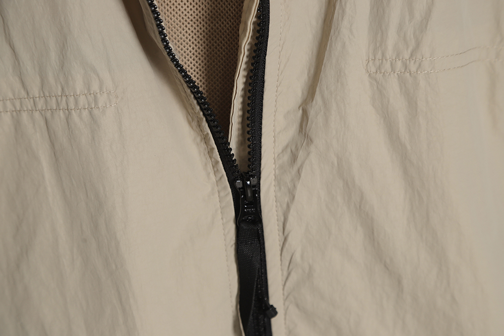 STONE ISLAND 23SS Solid Color Zipper Hooded Jacket