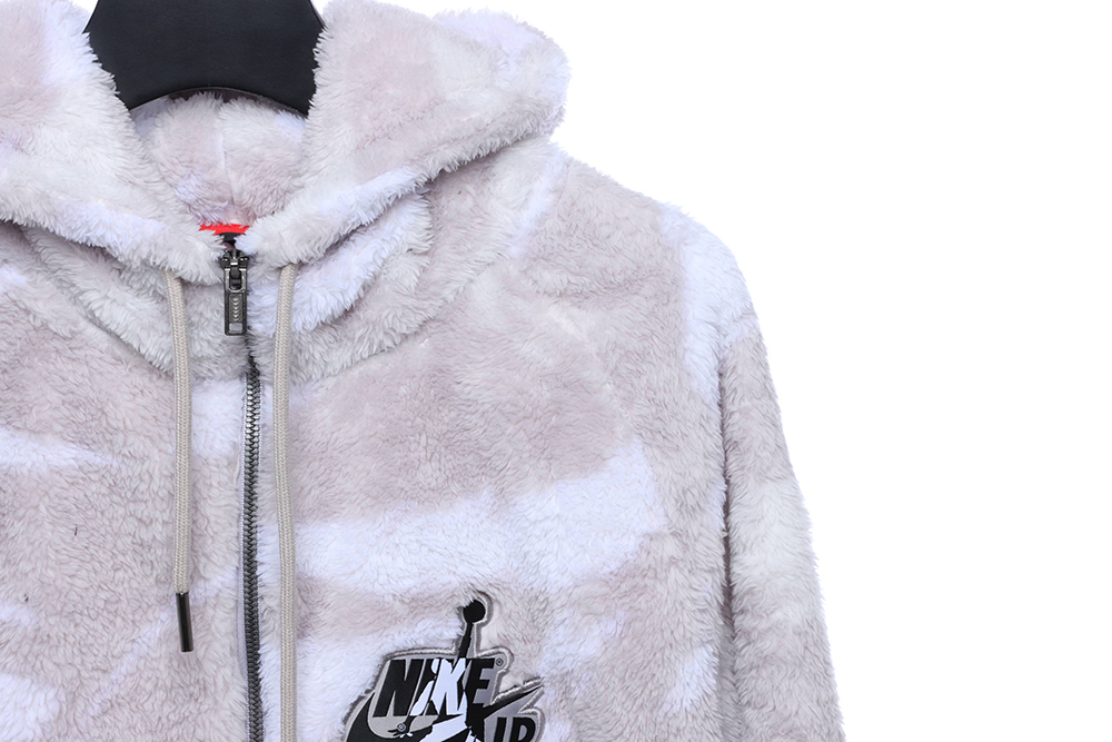 Nike  Camouflage Plush Zip Hoodie