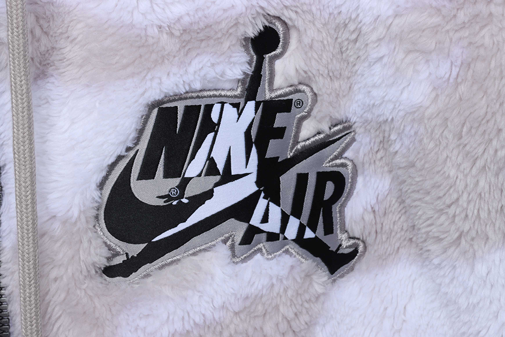 Nike  Camouflage Plush Zip Hoodie