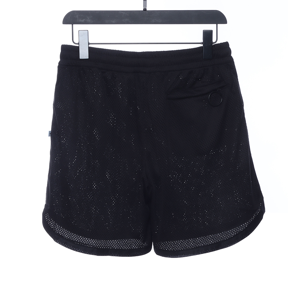 Off White Logo Twill Print Shorts