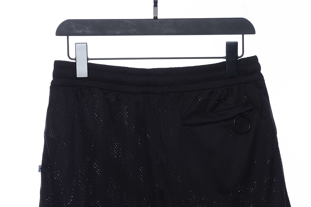 Off White Logo Twill Print Shorts