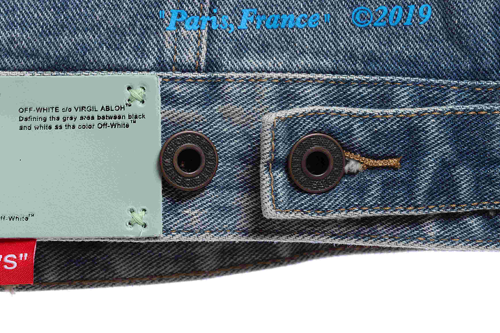 Off White gradient arrOff White denim jacket