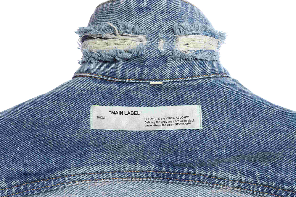 Off White gradient arrOff White denim jacket