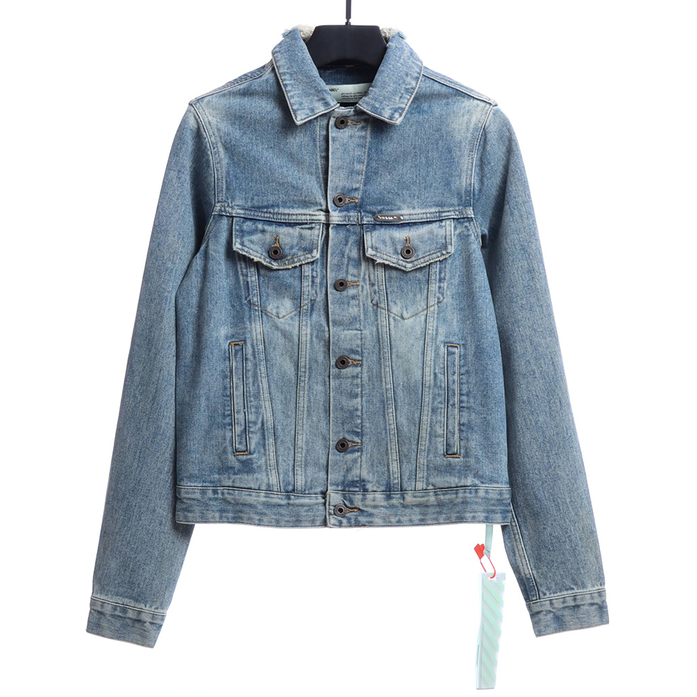 Off White gradient arrOff White denim jacket