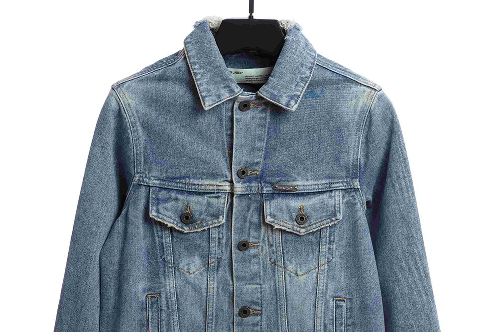 Off White gradient arrOff White denim jacket