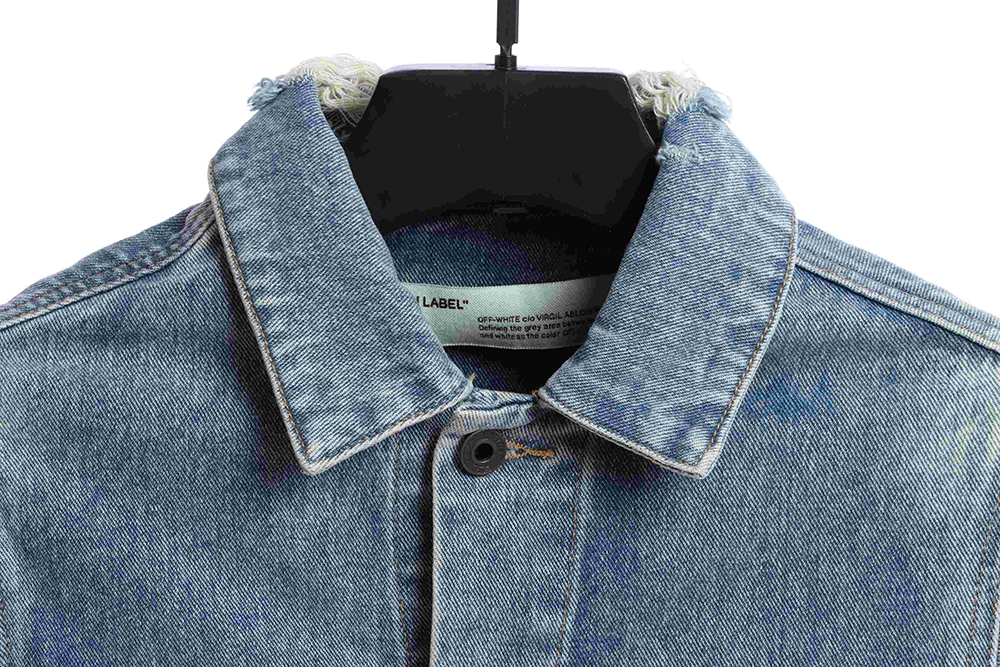 Off White gradient arrOff White denim jacket