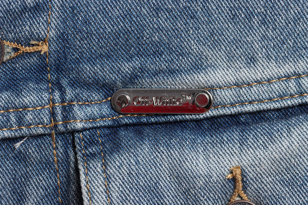 Off White gradient arrOff White denim jacket