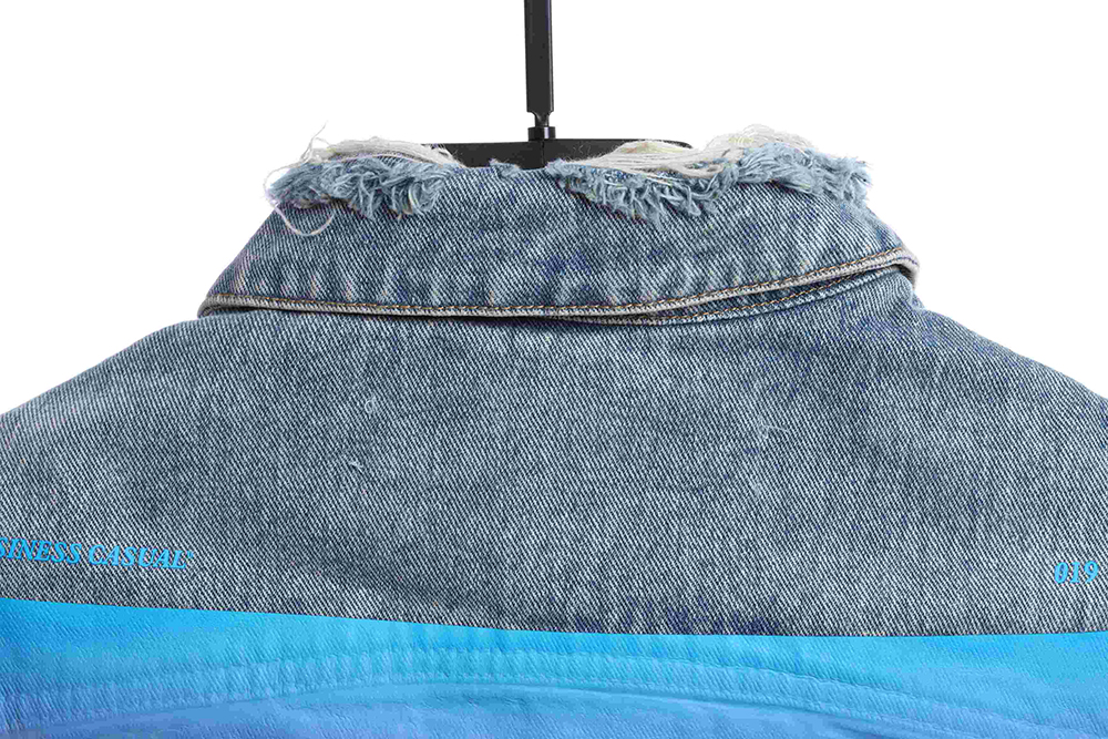 Off White gradient arrOff White denim jacket