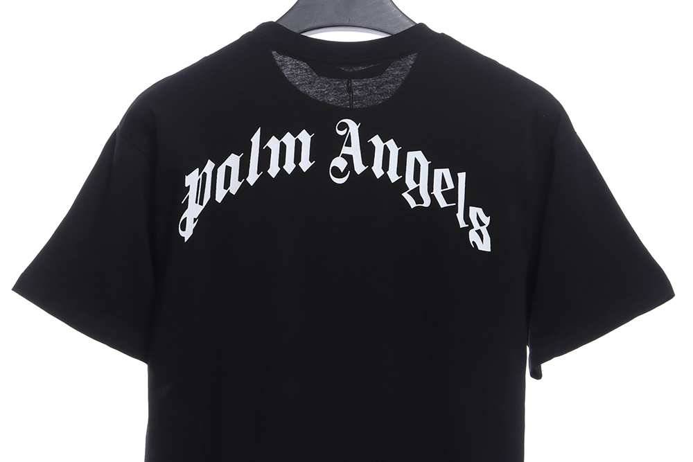 Palm Angels white guillotine short sleeve