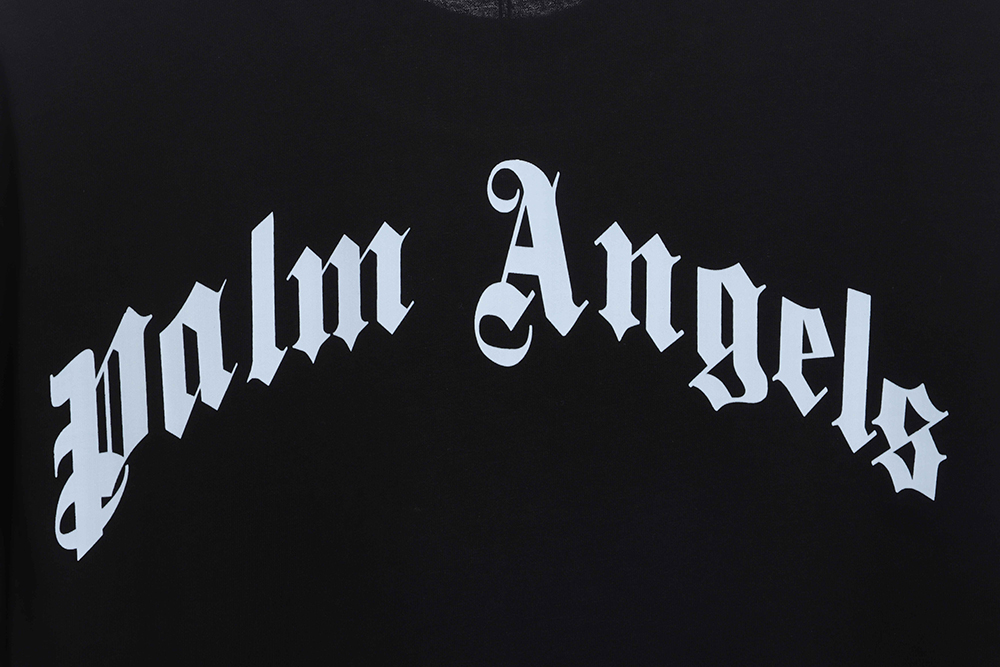 Palm Angels Broken Tail Shark Print Short Sleeve