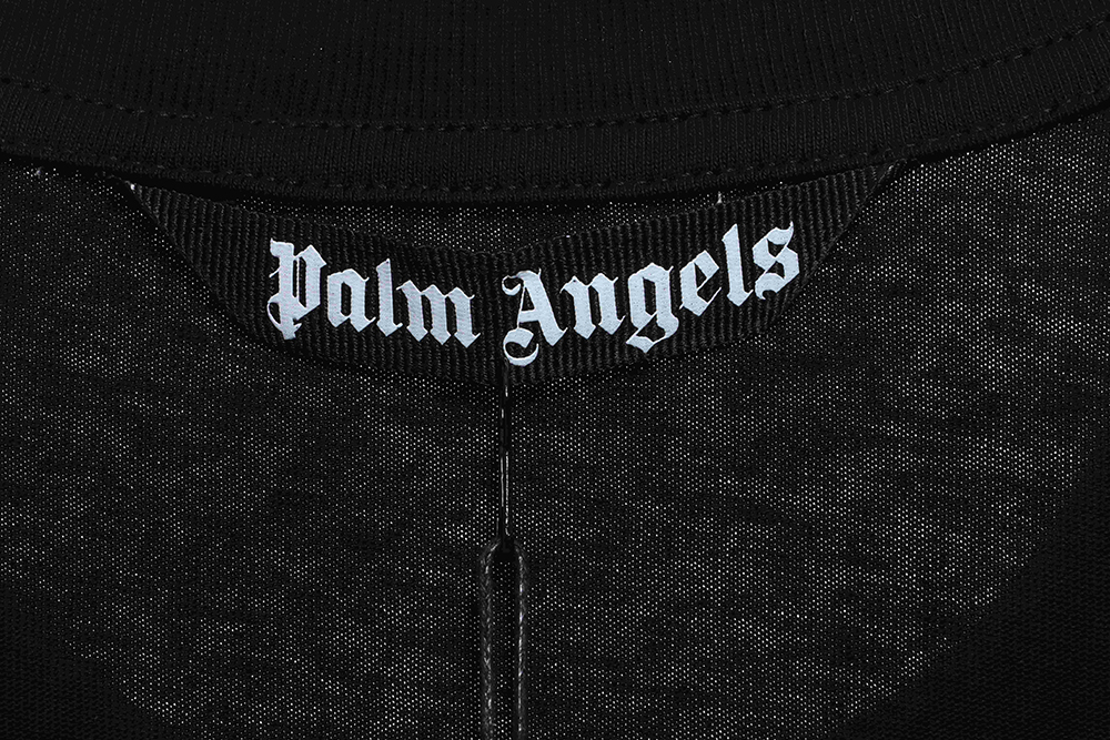 Palm Angels Broken Tail Shark Print Short Sleeve