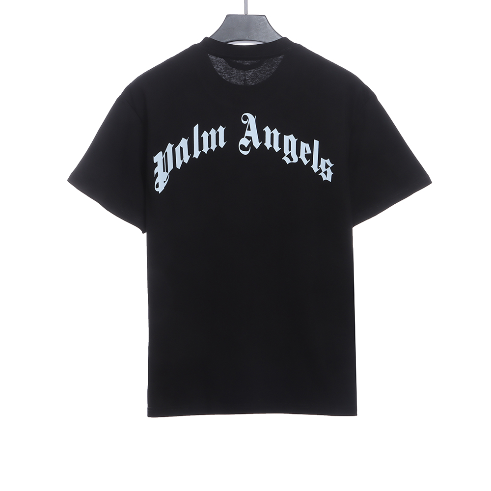 Palm Angels Broken Tail Shark Print Short Sleeve