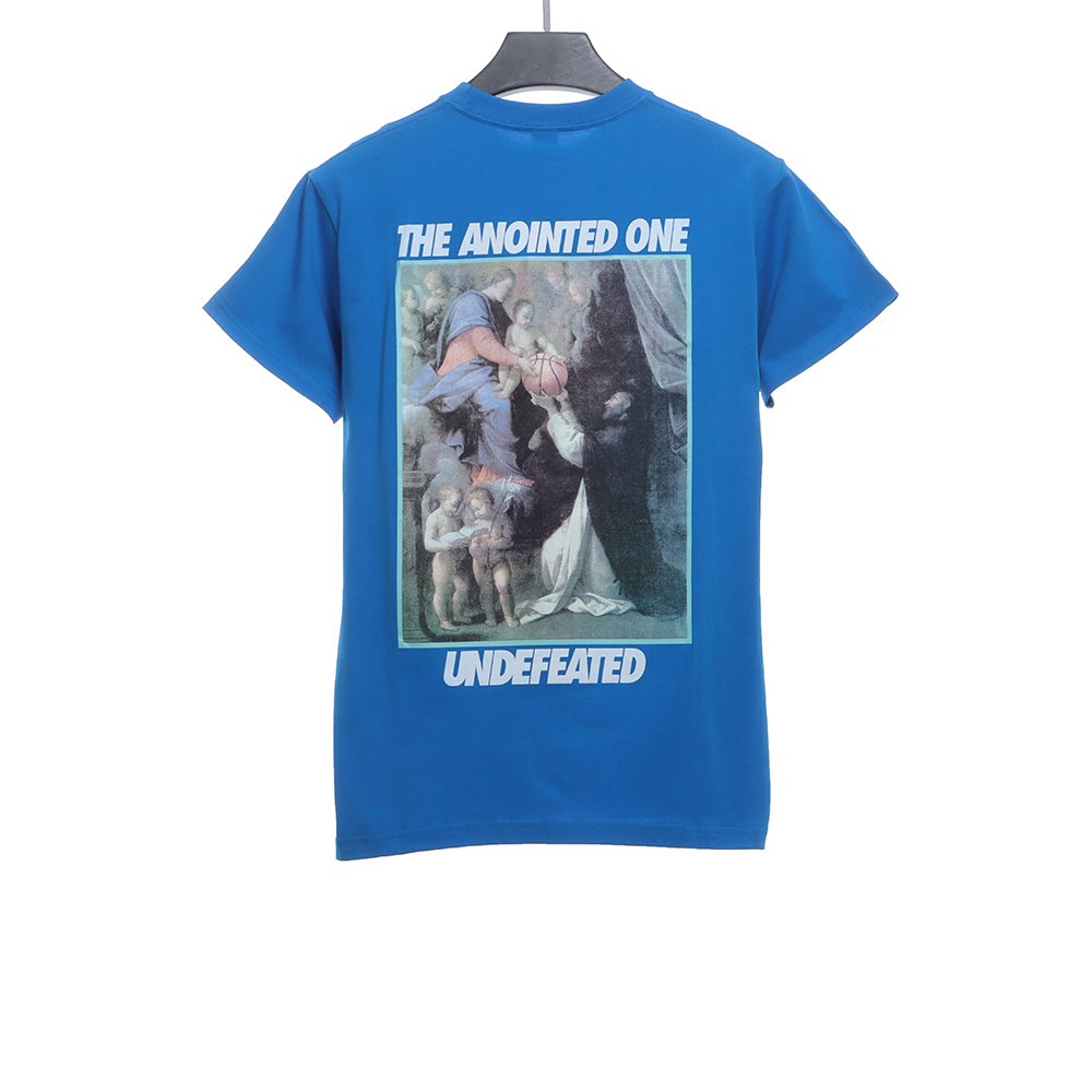 UNDEFEATED oil painting printing short sleeve TSK1