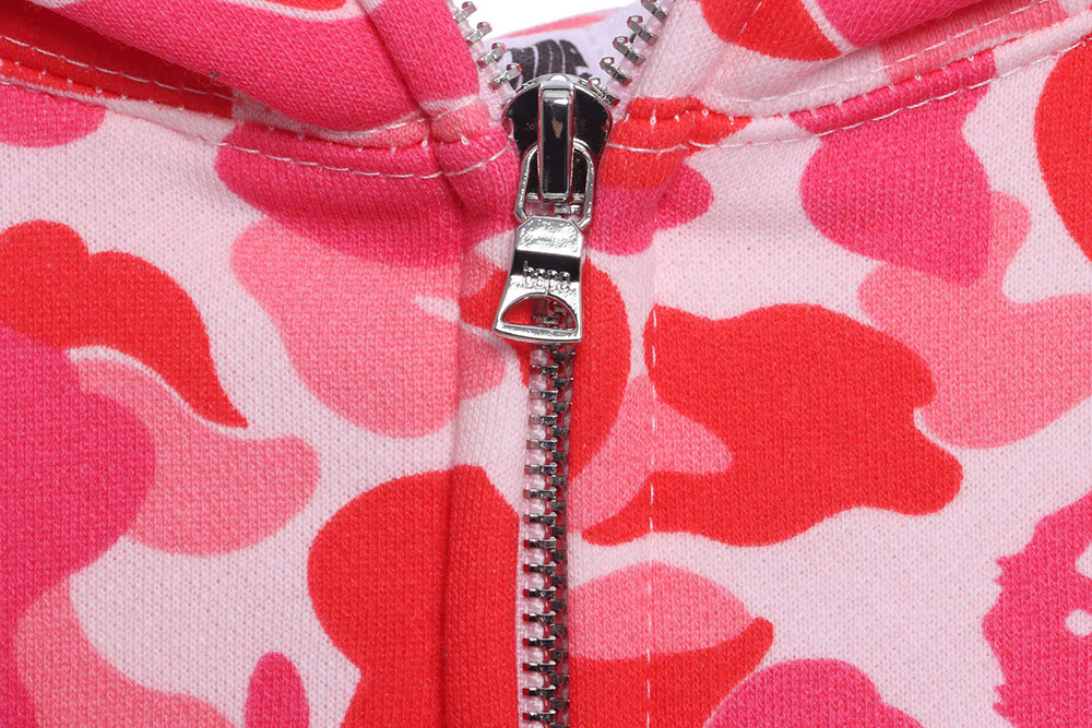 BAPE Classic Shark Mouth Camouflage Zip Hoodie