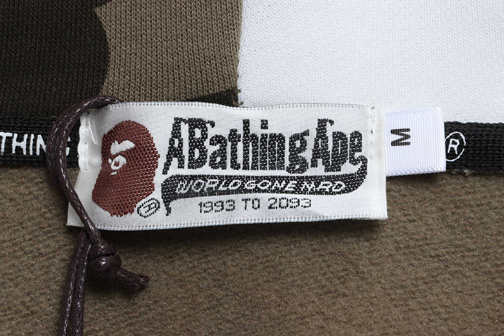 BAPE joint hell kitty camouflage zipper hoodie