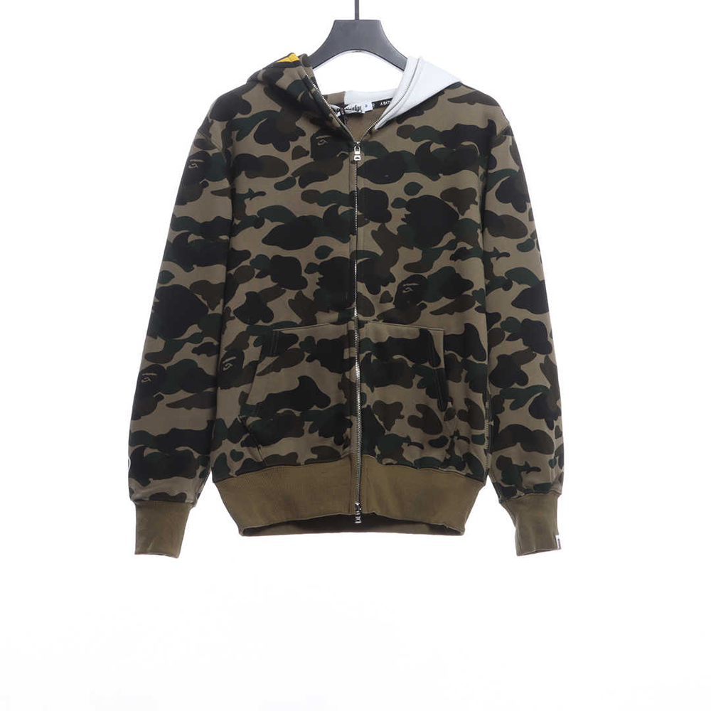 BAPE joint hell kitty camouflage zipper hoodie