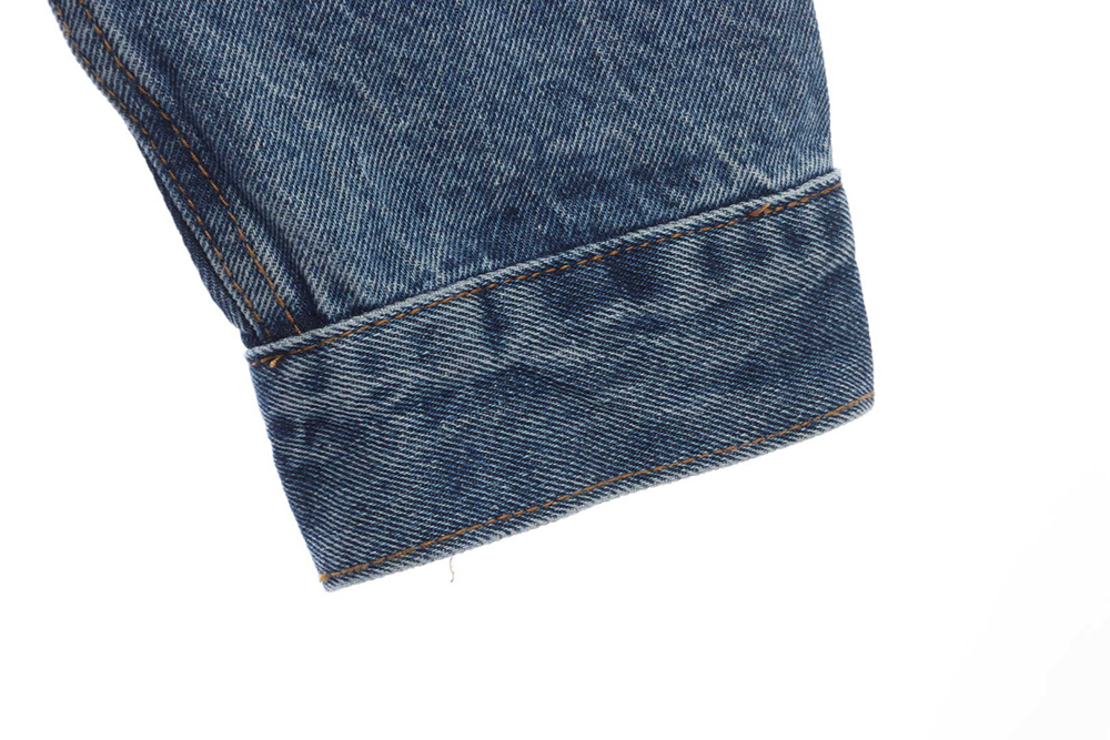 Selena Fake Two Piece Hooded Denim Jacket